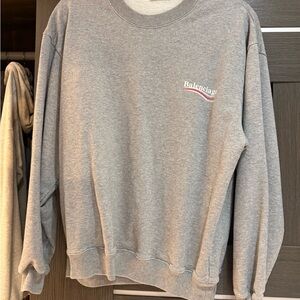 Balenciaga Gray Men's Sweater